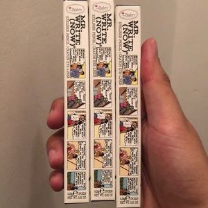 TheBalm eye liner bundle. New. Vince charcoal